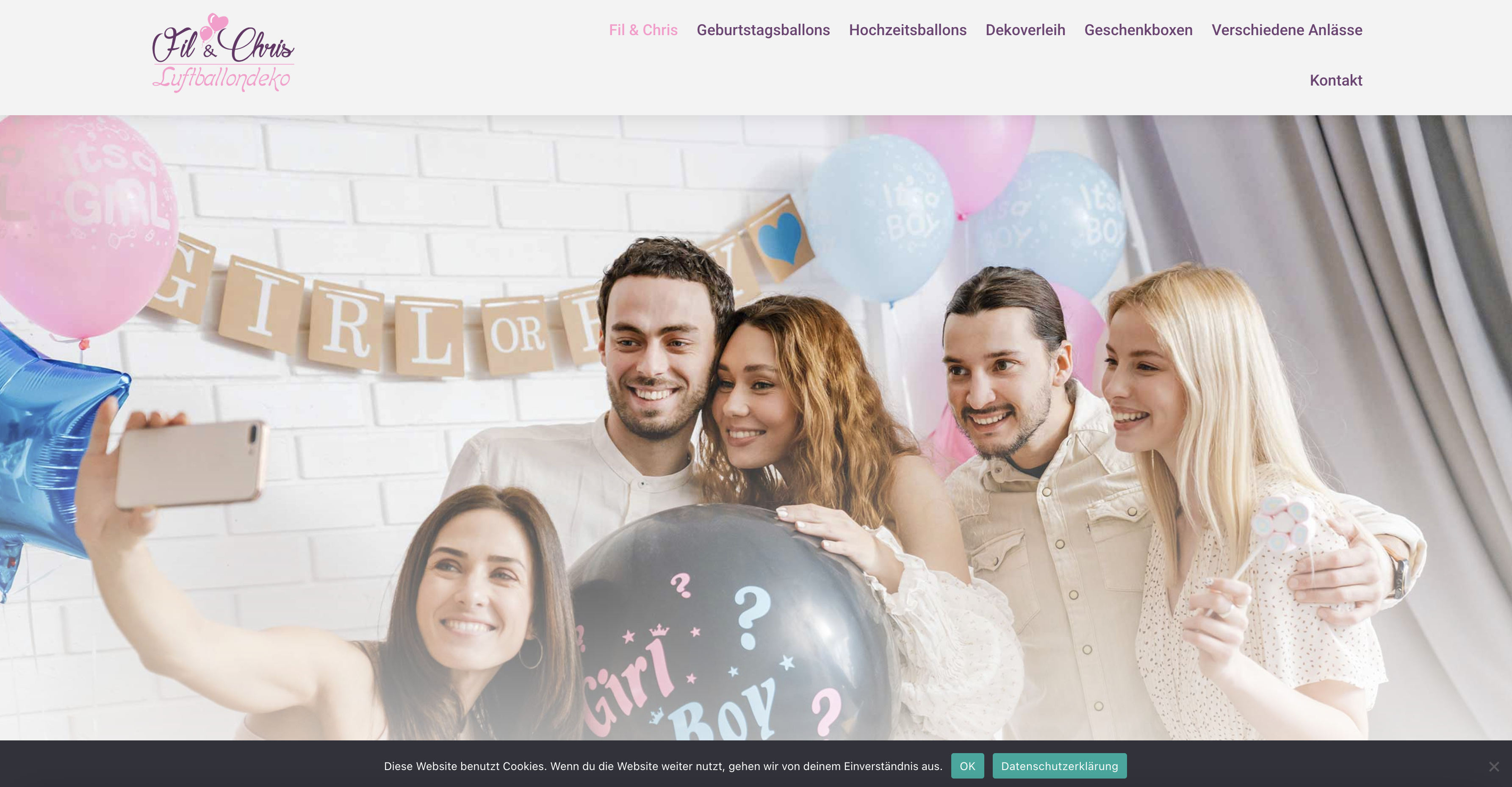 Filundchris-Luftballondeko